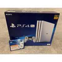 在飛比找蝦皮購物優惠-PS4 Pro 1TB CUH-7117B 冰河白（SSD另