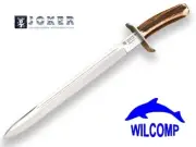 JOKER CHAMOIS HUNTING KNIFE CC30, STAG HORN HANDLE, BLADE LENGTH 33.0 cm
