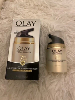 OLAY Total Effects Moisturizer With SPF 30 1.7fl oz Brand New!!!