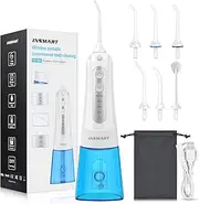 Water Flosser Professional for Teeth, Water Jet Tips for Family, Electric Water Dental Irrigator for Teeth Clean