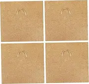 Worm Blanket 4Pcs 24x24in Jute Fiber Easy Cutting Worm Bin Blanket for Composting with Pull Ring Foldable Worm Blankets for Worm Farm Worm Composting Bin Worm Farm Kit