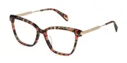 Police VPLG28 FAME 4 09YB Men's Glasses Tortoiseshell Size 53 - Private Health Rebate - Blue Light Block Available