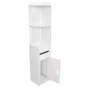 Bathroom Toilet Standing Rack Organizer Cupboard Cabinet Storage Holder Shelf