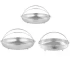 Vegetable Steamer Basket Fine Holes Design Rice Washer Kitchen Accessory