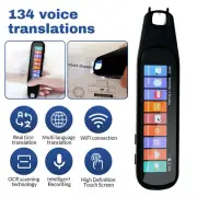 134 Language Translator Device 2025 Smart Scan Translation Pen Text Reading