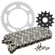 Sprocket Chain Set for Suzuki DR350 14/44 Tooth 520 O-Ring Front Rear Combo