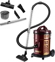 Wet and Dry Vacuum Cleaner 21L, 3600W, Industrial Vacuum Cleaner, 5m Cable Carpet Upholstery Cleaner for Home Use, Floor, Grout, Tile, Couch, Carpet, Car