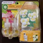 Air Wick Limited Edition Hibiscus & Blooming Orchids W/ Flower Clip NEW