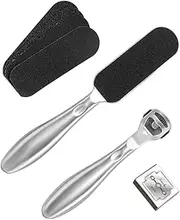 minkissy 1 Set Pedicure Knife Set Scraper Travel Pedicure Tools Cracked Dry Remover Foot Remover Calluses Remover Foot Exfoliating File Nail Clippers Trimmer Stainless Steel
