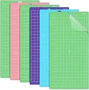 Fahgaer 6 Pack Cutting Mat 12 X 24 Inch, Cutting Mats for Craft, Standard, Strong, Adhesive Cut Mat Replacement