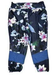 Nine West Active Women's Plus Size 3X Floral Leggings NWT