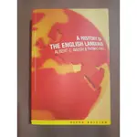 A HISTORY OF THE ENGLISH LANGUAGE丨5TH EDITION丨幾乎未曾翻閱【宇宙書城】