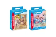 Playmobil Ballerina And Mermaid w Water Spray Octopus Childrens Toy Playset 4+