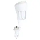 New (White)Car Air Humidifier Purifier Aroma Diffuser W/USB Charging Port For