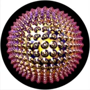 Slipmat Slip Mat for Denon or any 12" DJ Turntable Record Player BALL SPIKES New