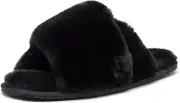SOREL WOMENS GO MAIL RUN SLIPPERS SIZE 8 NEW WITH BOX BLACK