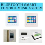 Bluetooth Digital Stereo Amplifier Audio Music System Ceiling Wall Speaker White