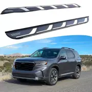 Running Board fits for Honda Pilot 2023-2025 Side Step Nerf Bar Stairs 2PC Black
