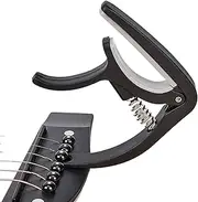 Guitar Clip - Ukulele Tuning Capo, Spring Action Clamp | Multifunctional Guitars Capo for Folk Guitars, Classical, Electric Guitar, Portable Music Tool for Musicians and Beginners