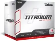 Wilson Titanium Golf Balls (18 Pack) Core+ Plus