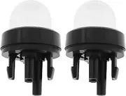 SG Store 2PCS 3 Line Primer Bulb String Trimmer Nipple Style Primer Purge Bulb Replacement Part 753-08319 Compatible with Troy Bilt Compatible with MTD