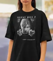 Vintage Silent Hill 2 T-shirt, Gaming Konami Tee Gift for Woman and Man