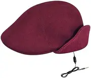 [Kangol] Aerial7 Earlap 507 Ivy Aux Wool Cap with Audio Headphones Ear Phone