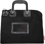 [Cardinal bag supplies] Fire Resistant Security Money Bag with Lock, 15 x 11 Inch (Black)