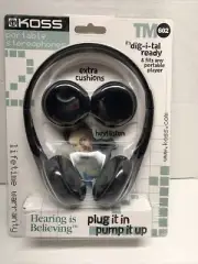 Koss TM602 Portable Stereo Headphones TM-602