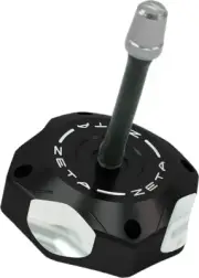 ZETA Billet Gas Cap ZE87-0600 Black