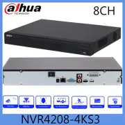 Dahua 12MP NVR4208-4KS3 8CH 1U 2HDDs Lite EPTZ Network Video Recorder H.265+