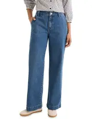 [Yarra Trail] Envy Wide Leg Jeans in Blue