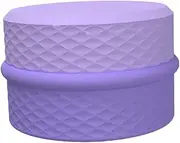 WOONEKY Travel Makeup Jar Container Toiletry Jars Compact Silicone Storage for Creams Ointments