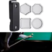 Billiard Chalk Holder Chalk Box Circle Hexagon Octagonal Square Chalk Holder
