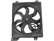 DIY Solutions 28PM24J Right A/C Condenser Fan Assembly Fits 2006-2011 Kia Rio5 (for: Kia)