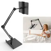 Phone and Tablet Stand for Home Office Desk、Bed、Sofa。Double Weight Base, Can ...