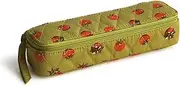 Vera Bradley Premium Cotton Travel Pill Case, Tiny Tomatoes Palm, One Size