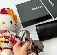 在飛比找Yahoo!奇摩拍賣優惠-Chanel香奈兒墨鏡太陽鏡全新太陽眼鏡