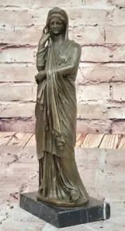J. Patoue Bronze Female Figure – Vintage Art Nouveau Style Home Décor Sale