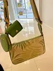 Michael Kors Jet Set Travel Small Crossbody Bag Tech Attached - Fern Green Multi