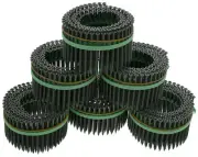 MURO® Green Epoxy #8 x 3" Square Flathead Wood Deck Screws for Speed Driver