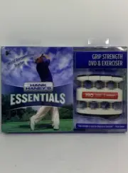 NEW - Hank Haney's Essentials Grip Strength DVD & Exerciser Golf Set - Sealed