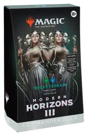 Magic The Gathering - Modern Horizons 3 Tricky Terrain COMMANDER Deck