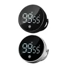 3" Large LED Magnetic Countdown Timer Silent Egg Timer for