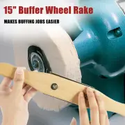 Buffing Wheel Rake 15inch Sturdy Polishing Wheel Rake with Spare Steel liGSc▹