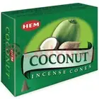 Incense Hem Cone Coconut Scents Smoke Fragrance Meditation Aroma