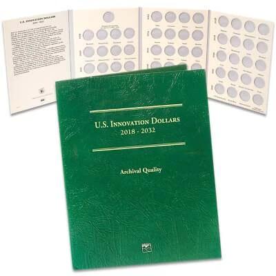 2018-2032 U.S. Innovation Dollar Folder Coin Storage