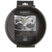 NEW NON STICK ROUND DEEP CAKE PAN LOOSE BASE 21cm Tin Removable Bottom