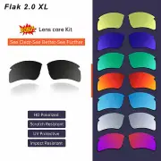 GDA HD Polarized Replacement Lenses For Oakley Flak 2.0 XL 9188 Sunglasses