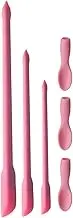 Spatula | Reusable Double-Ended Tiny Silicone Spoon Spatula - Spatula for Makeup, Reusable Thin Jar Scraper, Beauty & Kitchen
